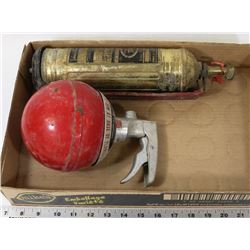 VINTAGE FIRE EXTINGUISHER LOT