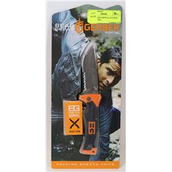 NEW GERBER SURVIVAL FOLDING SHEATH KNIFE
