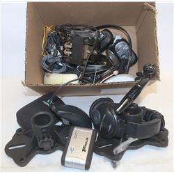 LOT OF HEADPHONES ELECTRONICS AND MORE