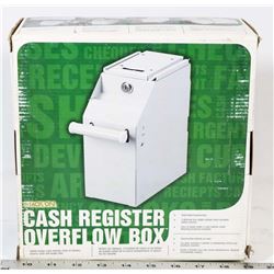 NEW CASH REGISTER OVERFLOW BOX FOR SECURITY