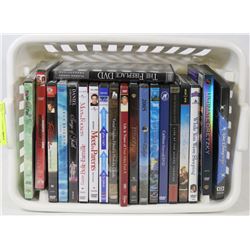 FLAT OF ASSORTED DVD'S