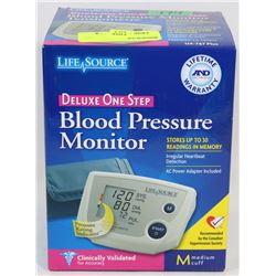 LIFE SOURCE BLOOD PRESSURE MONITOR