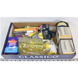 FLAT OF NEW PRODUCTS INCLUDING TITANIUM WIDE ANGLE