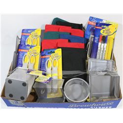 FLAT OF OFFICE SUPPLIES