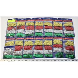 LARGE LOT OF CHRISTMAS CONFETTI