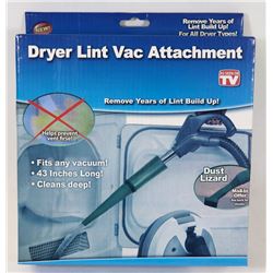 NEW DRYER LINT VAC ATTACHMENT
