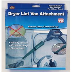 NEW DRYER LINT VAC ATTACHMENT
