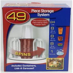 NEW 49PC STORAGE SYSTEM