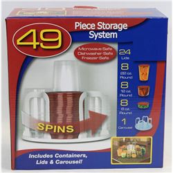 NEW 49PC STORAGE SYSTEM