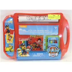 NEW PAW PATROL 20' OF COLORING SHEET PORTABLE