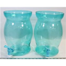 LOT OF TWO 2.5 GALLON DRINK DISPENSERS