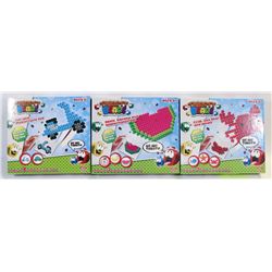 LOT OF 3 NEW “THIRSTY BEADS” CRAFTS INCL MOTOR