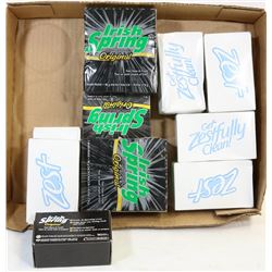 FLAT OF 14 BARS OF HAND SOAP - IRISH SPRING & ZEST