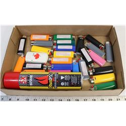 LOT OF LIGHTERS