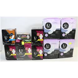 LARGE BUNDLE OF U BY KOTEX PADS