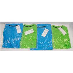 FOUR NEW MENS ATHLETIC SHIRTS SIZE MEDIUM