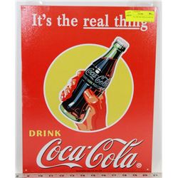 COCA COLA RETRO REPLICA METAL SIGN