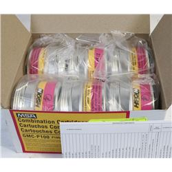 LOT OF 6 COMBINATION CARTRIDGES, GMC-P100