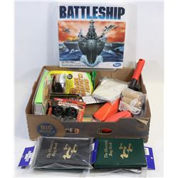 4 OF THE FISHERMAN BRAG BOOK ,NEW BATTLESHIP GAME