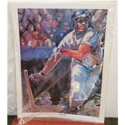 19) "RESPONSE" DAZZIO,FWS PRINT. 47X62.5CM. YEAR