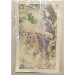 73) "MISTRESS OF MAGIC" MICHAEL R. WHIPPLE PRINT