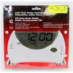 NEW LED TIME RADIO CALENDAR