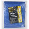 Image 1 : NEW 10' X 12' UTILITY TARPAULIN