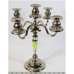 CHROME STYLE CANDELABRA