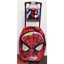 SPIDERMAN OVERNIGHT ROLLER CASE AND TIN LUNCH BOX