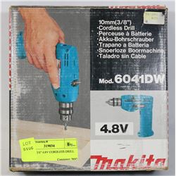 MAKITA 3/8" 4.8V CORDLESS DRILL