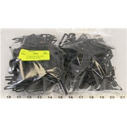 LOT OF 2 BAGS OF NEW TURN BUCKLES BLACK COLOR