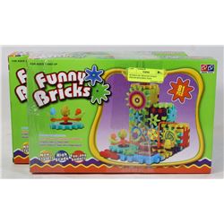 BUNDLE OF TWO 81PC FUNNY BRICKS BUILDING TOYS