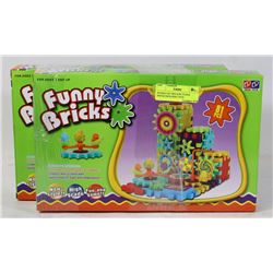 BUNDLE OF TWO 81PC FUNNY BRICKS BUILDING TOYS