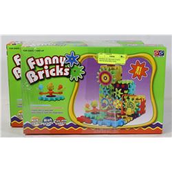 BUNDLE OF TWO 81PC FUNNY BRICKS BUILDING TOYS