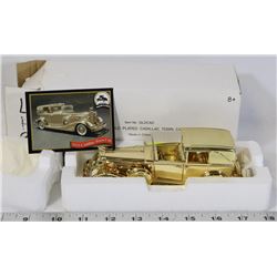 NEW 1933 GOLD PLATED CADILLAC TOWN CAR