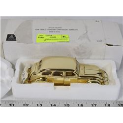 NEW 1936 GOLD PLATED CHRYSLER AIRFLOW