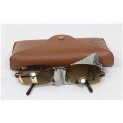 RAY-BAN UPTOWN RIMLESS MEN'S SUNGLASSES IN