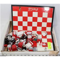 VINTAGE COCA COLA CHESS SET