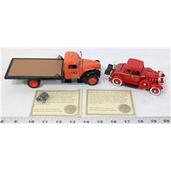 THE NATIONAL MOTOR MUSEUM MINT 2 CAR DIE CAST