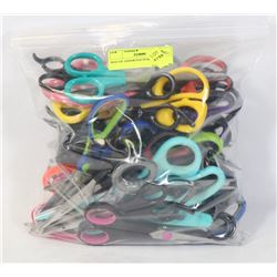 BAG OF ASSORTED SCISSORS