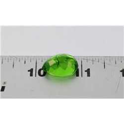 #9-TEKTITE MOLDAVITE GEMSTONE  17.5CT