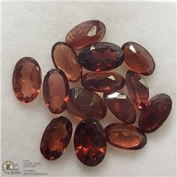 315) GENUINE GARNETS, OVALS, APPROX 4 CTS