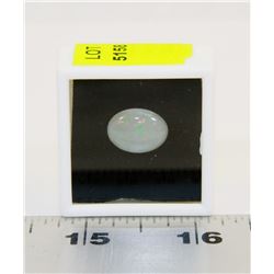 341) GENUINE AUSTRALIAN OPAL, OVAL CABOCHON,
