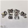 Image 1 : 375) 8 CUBIC ZIRCONIA, RECTANGLE OCTAGONAL