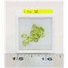 Image 1 : 338) GENUINE PERIDOTS, 5X3,6X4,7X5 OVALS, APPROX