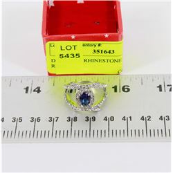DAZZLING RHINESTONE FINGER RING