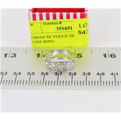 WOMAN SS VOGUE DESIGN MINI STONE RING