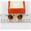 Image 1 : TIGER EYE CUFFLINKS