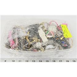 LARGE BIN FILLED WITH FASHION WATCHES