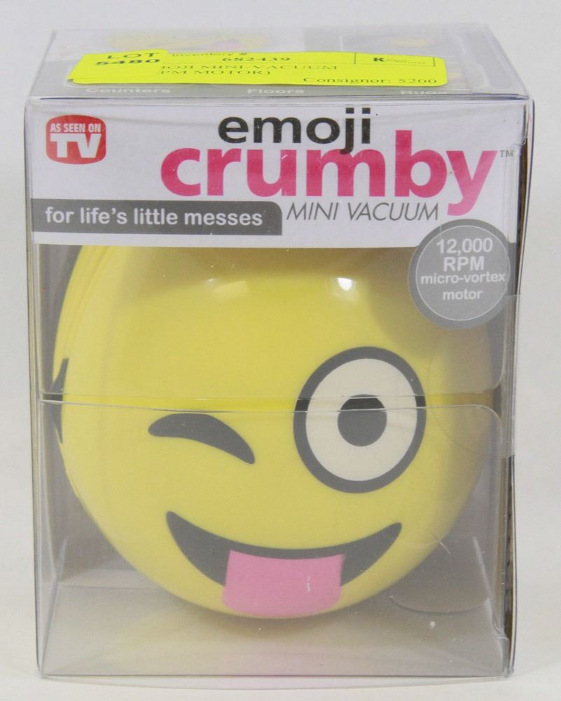 NEW EMOJI MINIVACUUM (12,000RPM MOTOR)